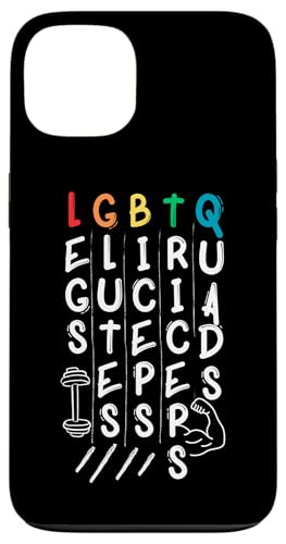 Workout LGBTQ Legs Glutes Biceps Triceps Quads Gym Lover �X�}�z�P�[�X iPhone 13 �p