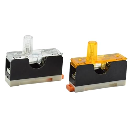 Porte-fusibles en verre FS-101 noir 10A pour éviter les pannes sur vos panneaux
