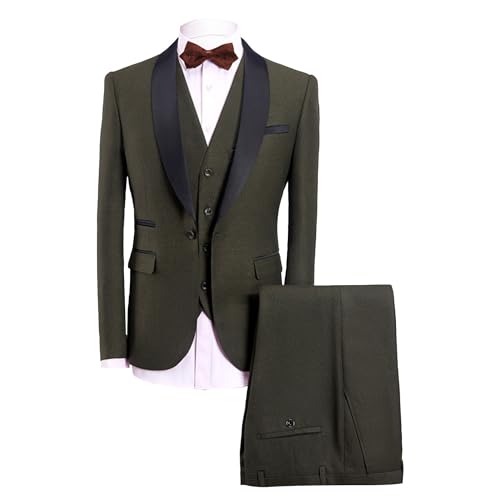 Costume de mariage homme veste pantalon gilet bal fin d'année
