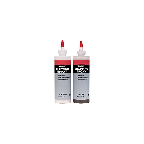 Clubmaker Shafting Epoxy-1/2 Pint Black FE(FLEX: N/A, LENGTH:N/A, COLOR:N/A, HEAD:N/A)