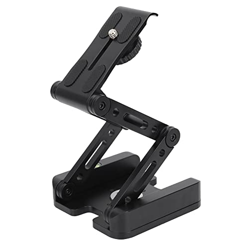 Testa treppiede portatile regolabile 3 piegature Flex Tilt testa con piastra a sgancio rapido per fotocamere DSLR design ideale per fotografia e videografia leggero