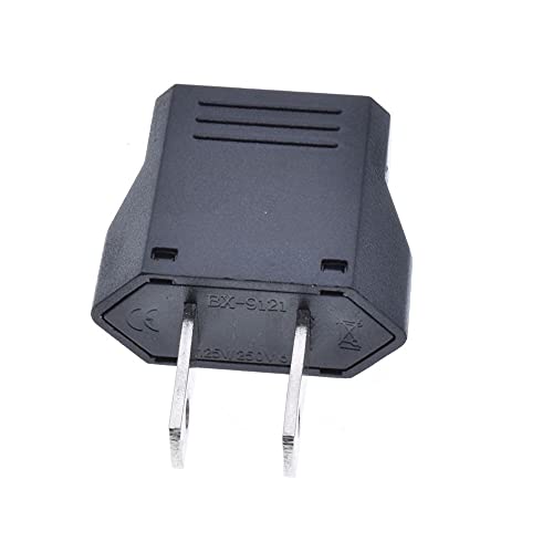 ALINNA US Plug Adapter, EU AU CN to US America Travel Plug Adapter AC Outlet Power Converter(2 Pack) - Thumbnail 5