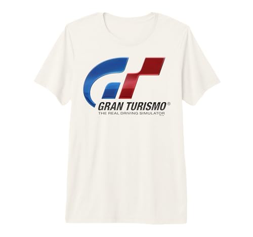 PlayStation Gran Turismo The Real Driving Simulator Logo Premium T-Shirt