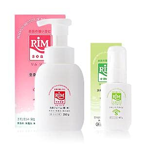 【エモリエント保湿スキンケア基礎化粧品】RIMソープ 350g 据置タイプ ＆RIMエモール 47g セット Amazon | 【エモリエント保湿スキンケア基礎化粧品】RIMソープ 350g