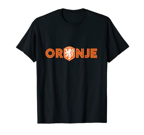 KNVB ORANGE T-Shirt, Black