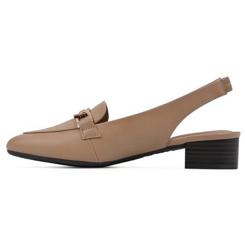Image of WHITE MOUNTAIN Women's Boreal Low Block Loafer Heel
