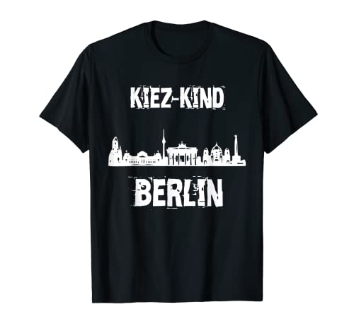 Distritos de Kiez Heimat I Love Berlín Camiseta