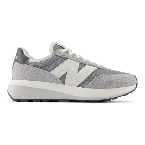 New Balance 370, Sneaker Uomo, Grigio Opaco, 42 Eu - 4