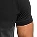 JEsilunmaMY Men's Gradual Round Neck T-Shirt Casual Short Sleeve Bodybuilding Gym Tee Fashion Workout Shirts Hipster Shirt (US SIZE M Asia L,Black2)