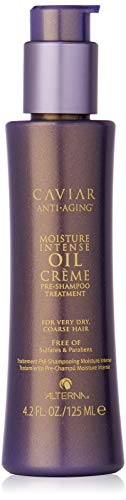 Caviar Anti-Aging Moisture Intense Oil Crème Pre-Shampoo Treatment, 4.2-Ounce