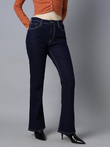 Image of HIGH Star Women's Bootcut Fit Mid Rise Jeans