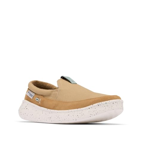 Columbia Mens PFG Boatside Slip On Boat Shoe, Beach/Crushed Blue, 9