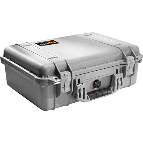 Image of Pelican 1600 Case With Foam (Silver)