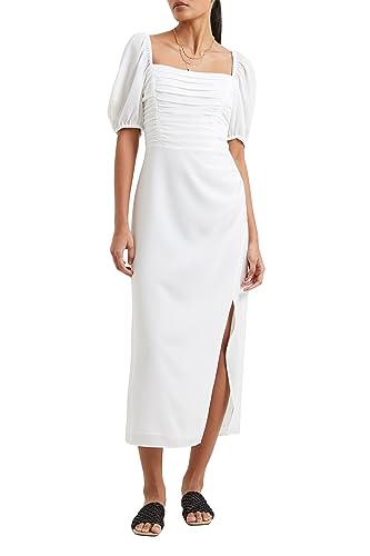 Robe midi froncée French Connection silhouette sublimée pour femme