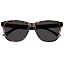 Brown Tortoise Frame Black Lens