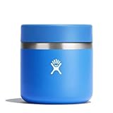 Hydro Flask Food Jar – Insulated Stainless Steel, Snack Travel Container for Hot Food, Lunch, & Soup 20 Oz Cascade Blue