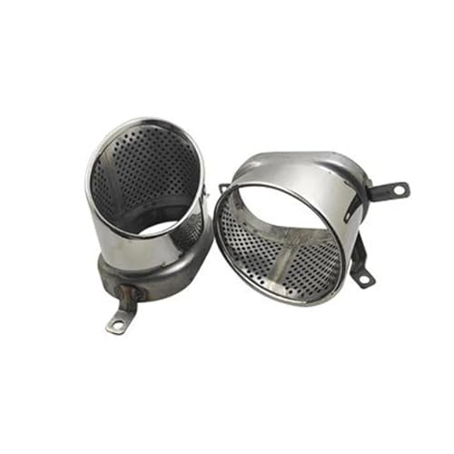 Embout d'échappement en acier 304 argent pour look RS3 RS4 sport