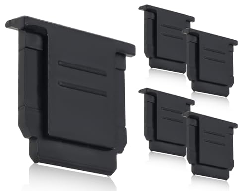 Lhbwhiz Lot de 4 cache-griffes, housse pour griffe porte-accessoires, compatible avec So-ny A6000 6600 A7RM4 A7III A7M3 6400 A7C ZV-E10 entre autres...