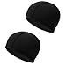 2 Pcs Cuffia da Nuoto Unisex per Donne Uomini Elastici Nero in Tessuto per Adulti