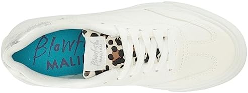 Blowfish Malibu Women's Smash Sneaker, Wht Ella/Reese/OffWht Panthera, 10 | Image 4
