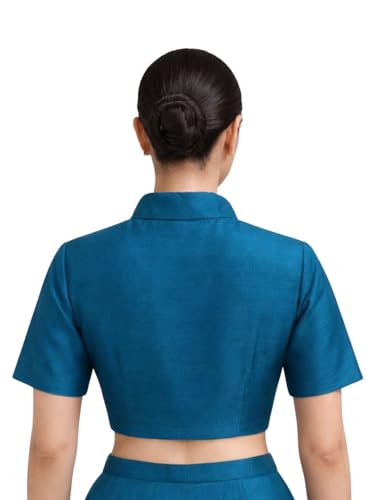 Image of Thevasa Women's Divine Collar Blouse
