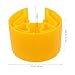 Column Wrap Protector for Warehouse Shelves - Beam Collision Guard Plastic Post Safety Cover for Forklifts Garage Industrial Storage Shelving Uprights Yellow