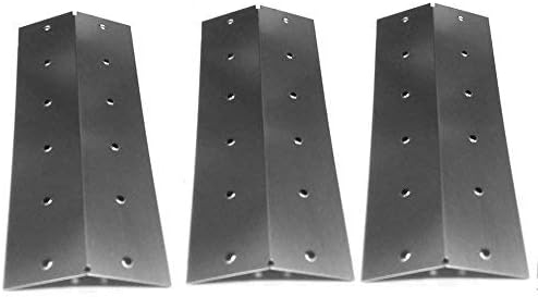 Heat Shield for Nexgrill 720-0057-3B, 720-0057, Master Chef G20801, Coleman 9990-132, 9990-132D, 9990-142, 5100, 5110 Grill Models- 3Pack