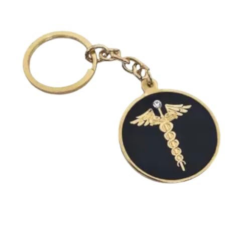 Image of ncgifts Personalized Doctor Metal Pen & Keychain With Name Engraved Customized Gift Combo For For Doctors, Surgeons, Medico, Dr. & Medical Students.Ideal Gift For Doctors