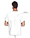 Landau Scrub Zone Unisex Relaxed Fit 1-Pocket V-Neck Scrub Top 71221 White