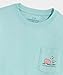 vineyard vines Boys' Soccer Ball Toss Whale Short-Sleeve Pocket Tee, Aqua Haze