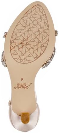 Jewel Badgley Mischka Vani Glitter Straps Stiletto Heels - Image 7