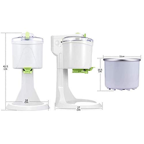 Obst-Eismaschine, Haushaltsvollautomatischer Mini-DIY-Slush-Dessert-Maker, 1,5-Liter-Kapazität, DIY-Eismaschine, Schnell… – Bild 7