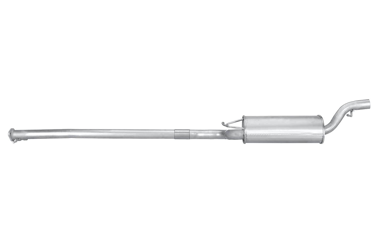 HELLA 8LB 366 020-871 Vorschalldämpfer - Easy2Fit® Kit - vorne - zweiteilig - Set mit Anbauteilen