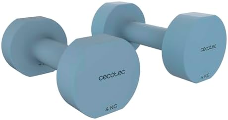 Cecotec Set de Mancuernas de 1 a 5 Kg, Drumfit 400 DoubleNeo, Rec...