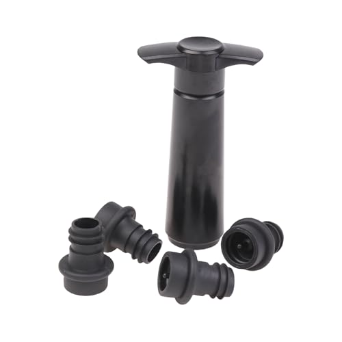 Manuale Wine Saver Pompa Per Vuoto con 4 Tappi Riutilizzabili Bottiglia di Vino Sigillante Mantiene Il Vino Fresco Ideale Vino Accessori Regalo