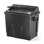 SunSun CBF-200A - 400 × 275 × 400 mm - Filtre Biologique Système de Filtration à 1 Chambre - pour 6000 l/h/capacité étang Max. 8000 l - avec Média Filtration