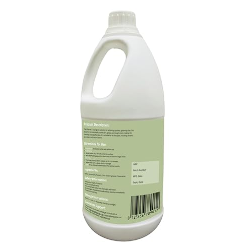 Image of Tile & Grout Cleaner Liquid, 1L | Bathroom, Floor & Kitchen Tile Cleaner | Removes Hard Water Stains, Limescale Buildup & Soap Scum | Streak-Free, Pet Safe Pack of 1
