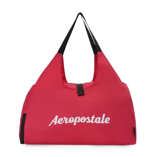 Image of Aeropostale Unisex Polyester 21L Gymbag Duffle - Red (Mayfield)