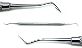 Hollenback 1/2 Dental Wax Modeling Carver Amalgam Restorative Double Ended Steel Instruments