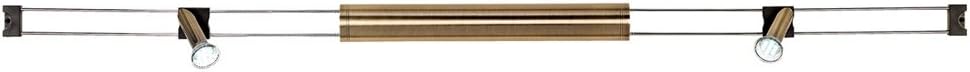 Concept Lighting 801 Twin Cordless LED Dimmable Bed Reading Lights, Antique Brass