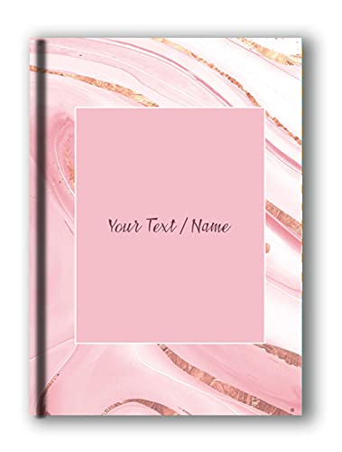 Brown Cloud Personalized Hard Bound Ruled Notebook/Diary with Personalised/Customized Message/Quote/Name for Personal/Corporate Gift (NBHB 070) (1 Diary)