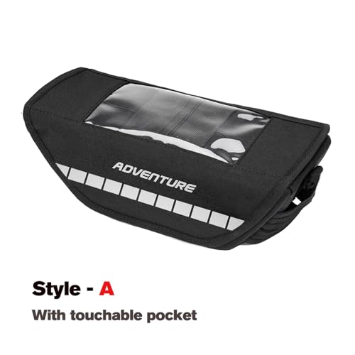Sacoche guidon universelle moto tactile étanche Triumph Tiger 1200