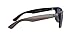 Ray-Ban Unisex RB4165 Justin Rectangular Sunglasses, Brown Metallic On Black/Dark Blue, 55 mm