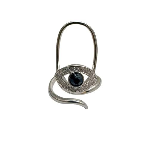 洗練されたメタリックデビルアイフィンガーネイルジュエリー軽量の頑丈な銅のデザインロールプレイイベントの魅力