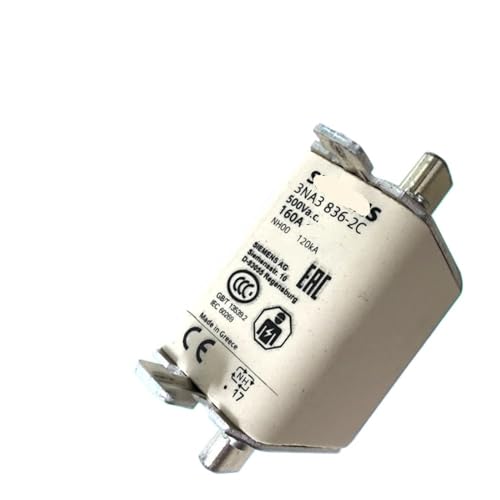 Fusible 160A 3NA3836-2C NH00 pour armoire de chantier 500V