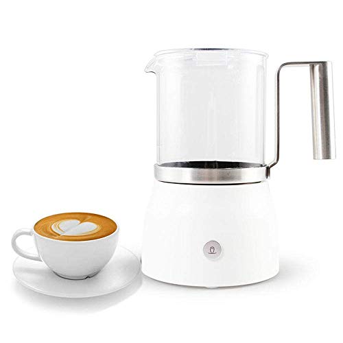 YFGQBCP Milchaufschäumer, Doppelwandelektro Milch Dampfer mit heißer oder kalter Milch Aufschäumen Funktionen, Reglern…
