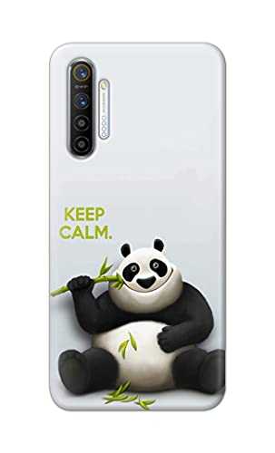 Image of PRINTFIDAA� Printed Hard Back Cover Case for Realme XT | Realme X2 | Oppo K5 Back Cover (Cartoon Panda) -2808