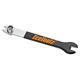 IceToolz 4x Combo Wrench | Pedal & Axle Wrench |10mm Open-ended | 15mm Pedal Wrench | 14x15mm Sockets
