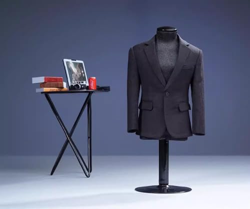 1/6 Ratio of Men's Clothing，1/6 Scale Male Figure Sport Suit，1/6 Scale Male Clothes ，Set, Black4