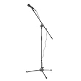 TIE Studio TMSK-100 TTDM-1500 - Juego de micrófonos con micrófono dinámico y trípode ajustable